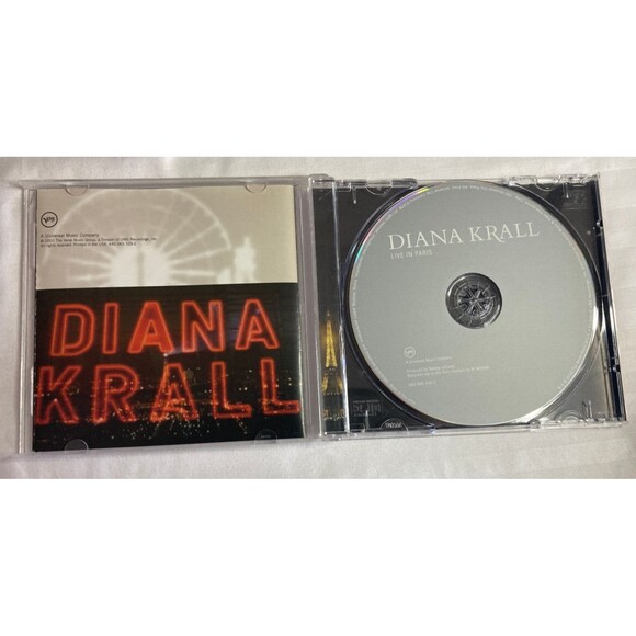 Diana Krall – Live In Paris CD Verve Records 2002 - Picture 3 of 4
